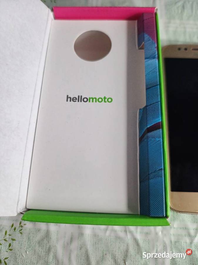 Motorola Moto g5S Złota dolnośląskie Legnica