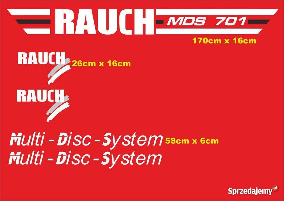 naklejki rauch mds 701 Jeżewo