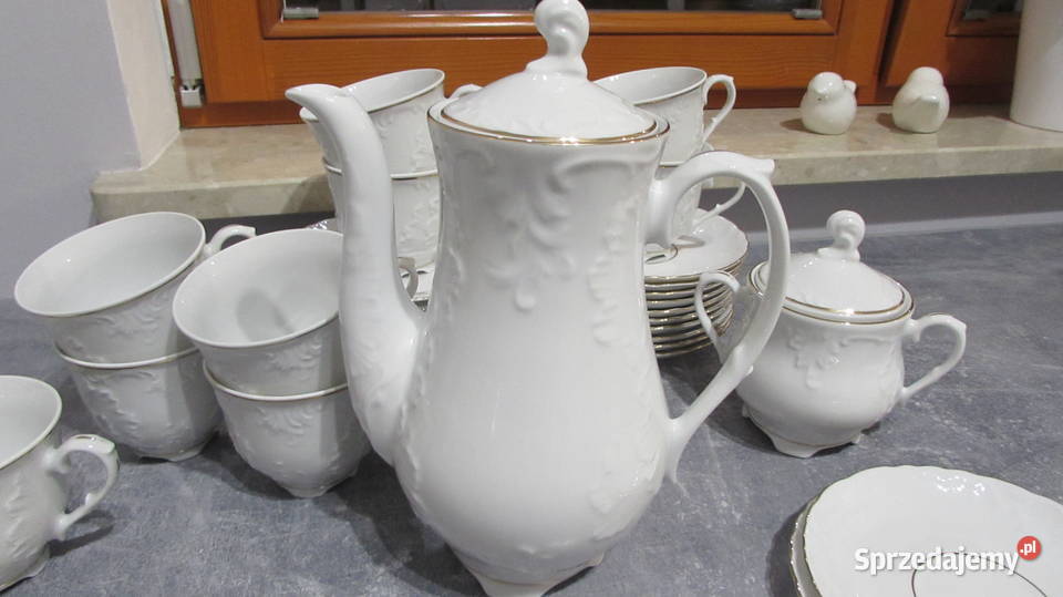 Porcelana Rococo Złota Linia 12 osób Ćmielów Porcelana i szkło Kraków