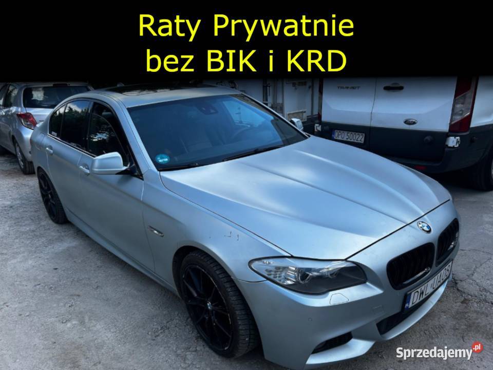 BMW 525D Raty Prywatnie 30D Automat Samochody osobowe Wrocław sprzedam