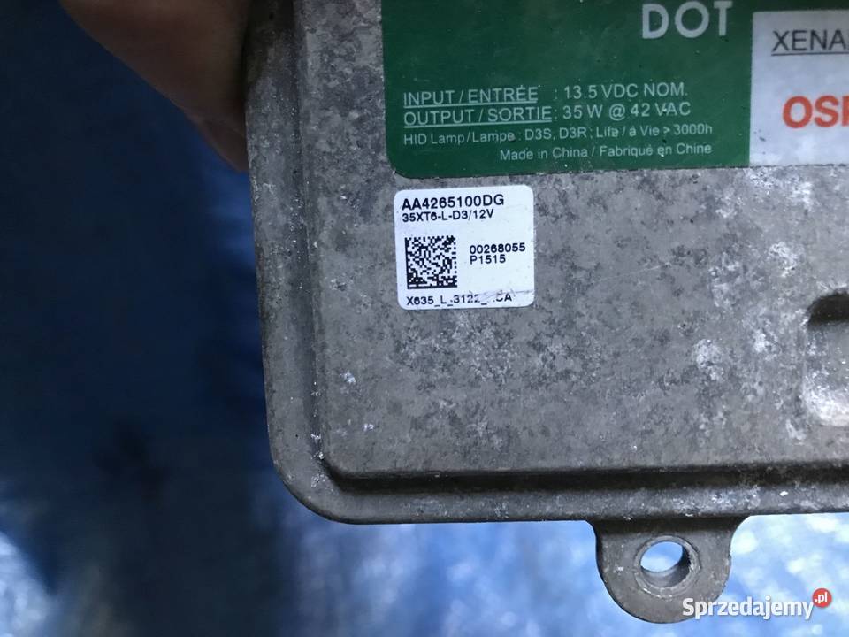 Przetwornica Xenon ksenon AA4265100 Osram dolnośląskie Bolesławiec sprzedam