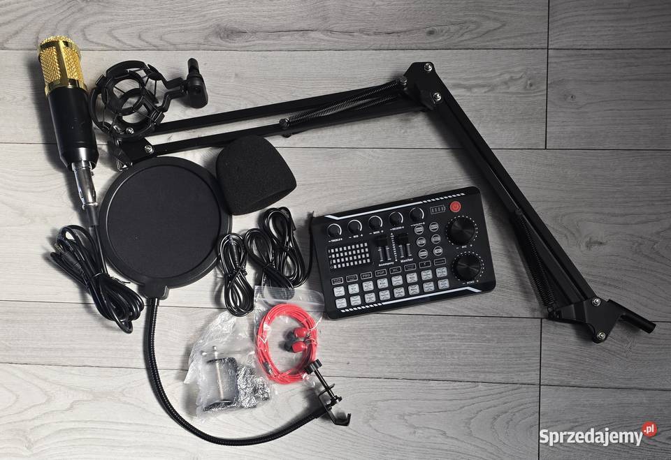Mikser karta dźwiękowa do streamu live Nowy Korczyn