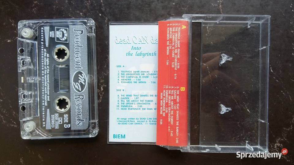 Kaseta magnetofonowa Dead can dance Into the Siemiatycze