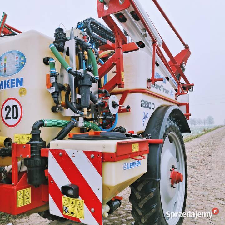 Opryskiwacz Lemken EuroTrain 2800l 21m 7 sekcji Strzelno sprzedam