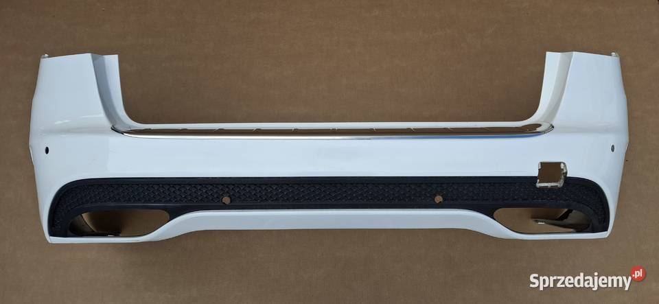 MERCEDES CKLASA W205 KOMBI AMG ZDERZAK TYŁ TYLNY Bieleń