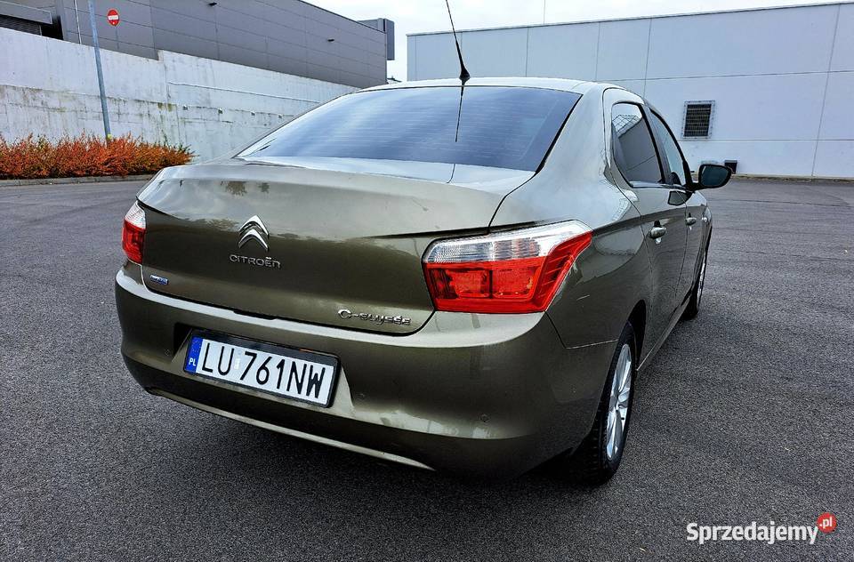 Citroen CElysee 16 BlueHDI 2016 r DIESEL lubelskie