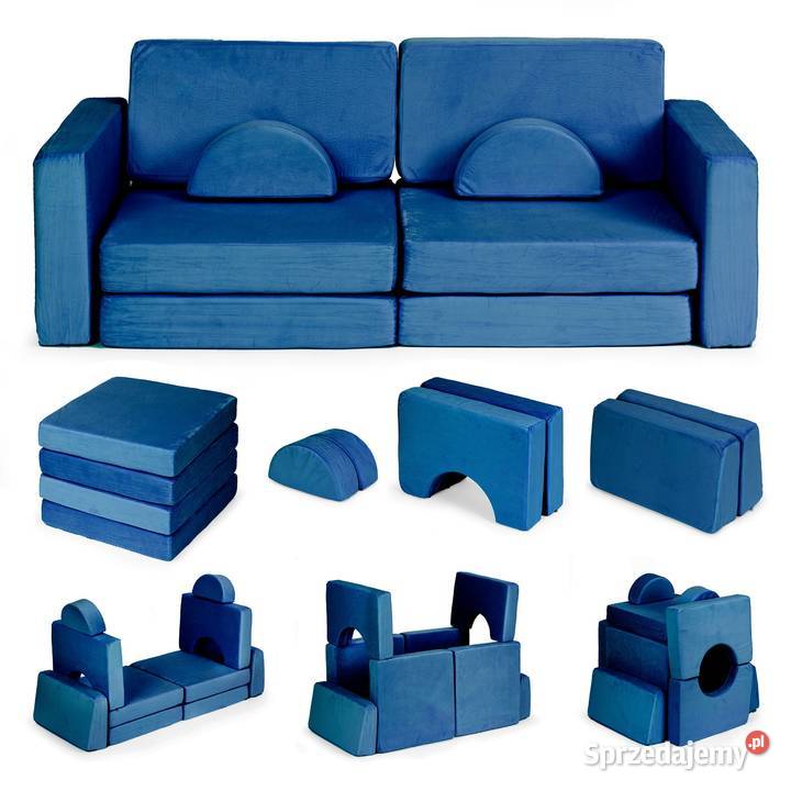 Sofa składana modułowa dzieci duża 2osobowa DIY