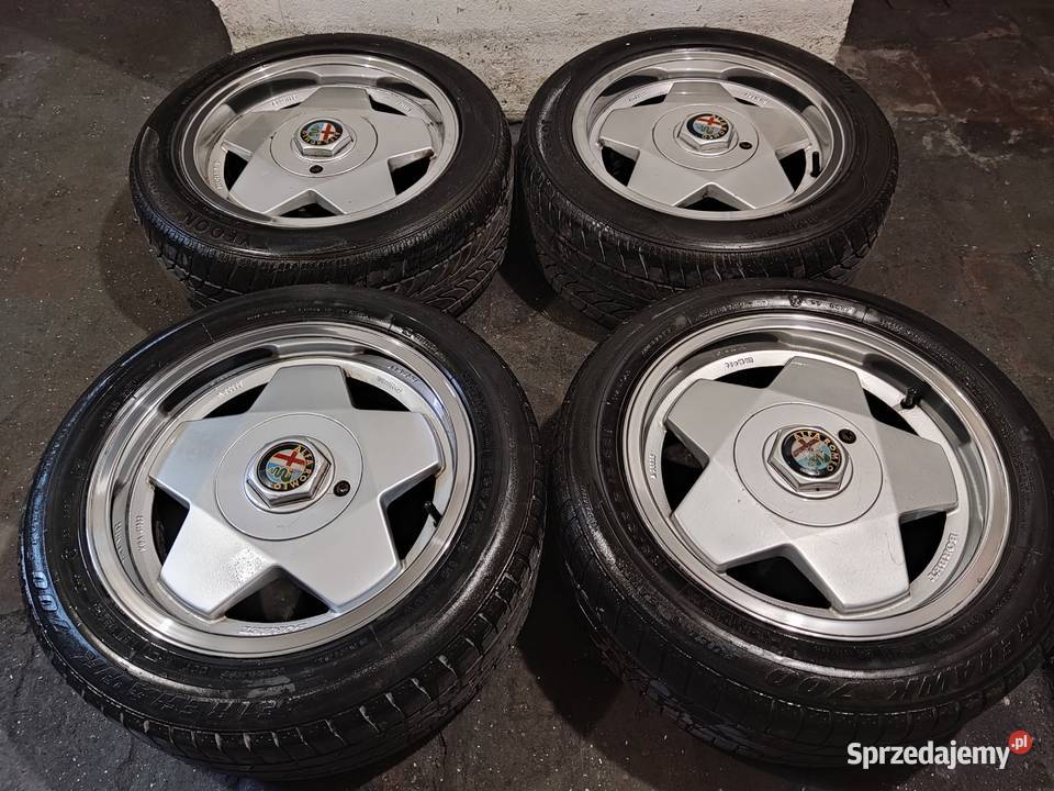 Borbet A 15 7J 4x984x100 polerowane ranty opony Opole sprzedam