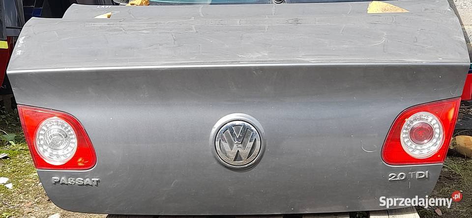 Tylna klapa VW Passat B6 sedan osobowe Sieradz