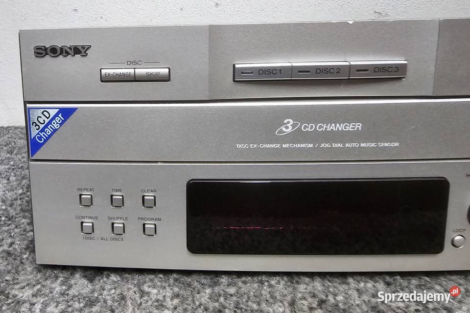 Odtwarzacz CD zmieniarka SONY CDPEX770 Sprawna Kraków