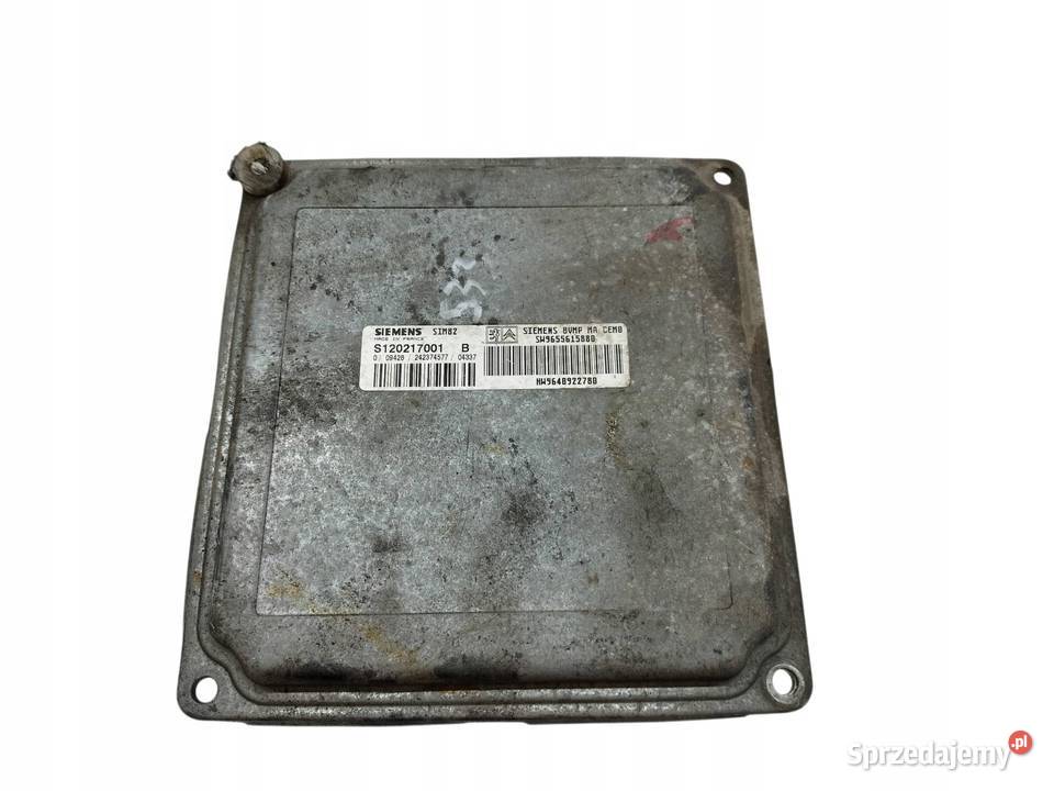 STEROWNIK SILNIKA 9655615880 9640922780 18 B Sterowniki sprzedam