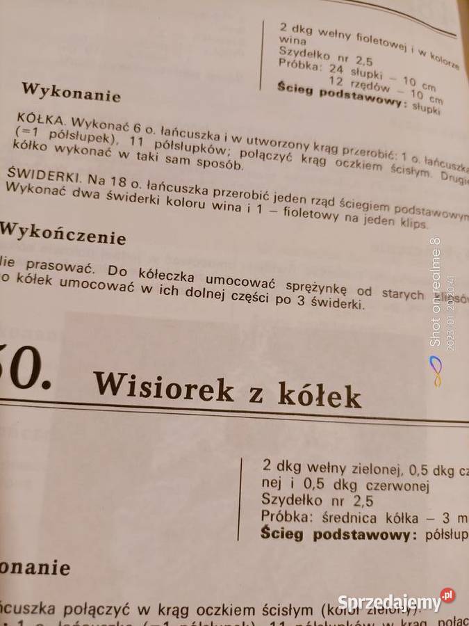 Szpak książki Nowoczesne szydełkowanie wzory Warszawa