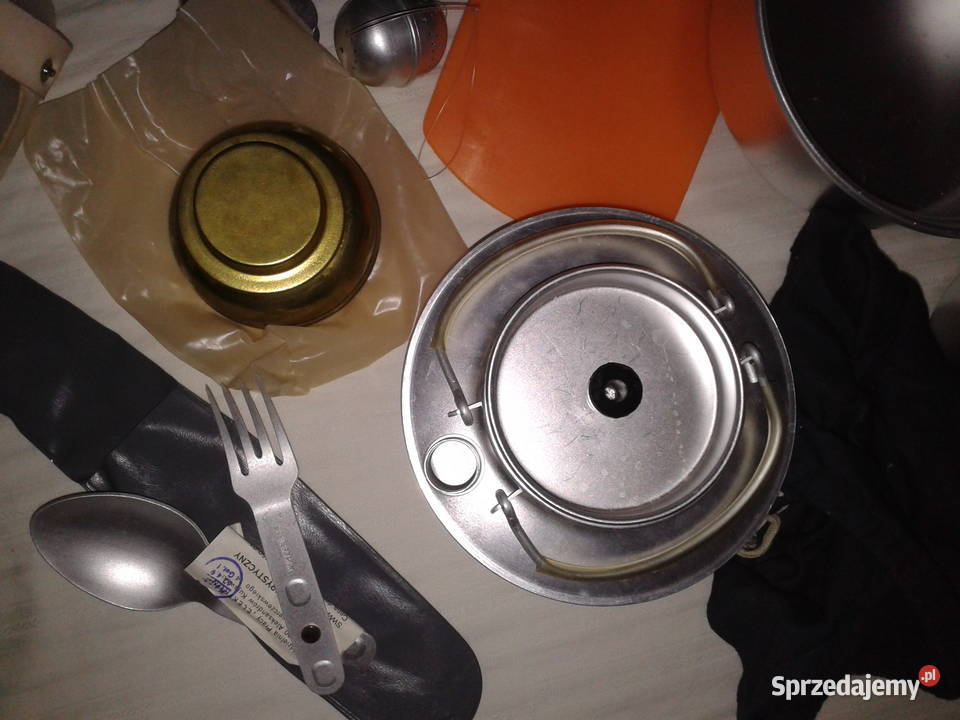 Komplet biwakowy turystyczny kuchenka WISŁA Sprzęt kuchenny Radzyń Podlaski