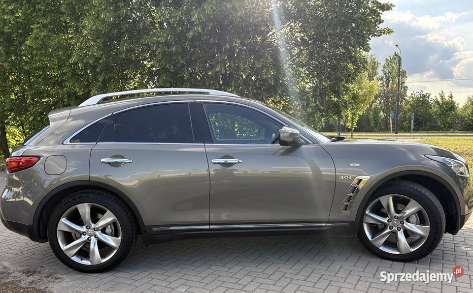Infiniti QX70S 30D Salon 2 wł FVAT 23 Historia Lublin