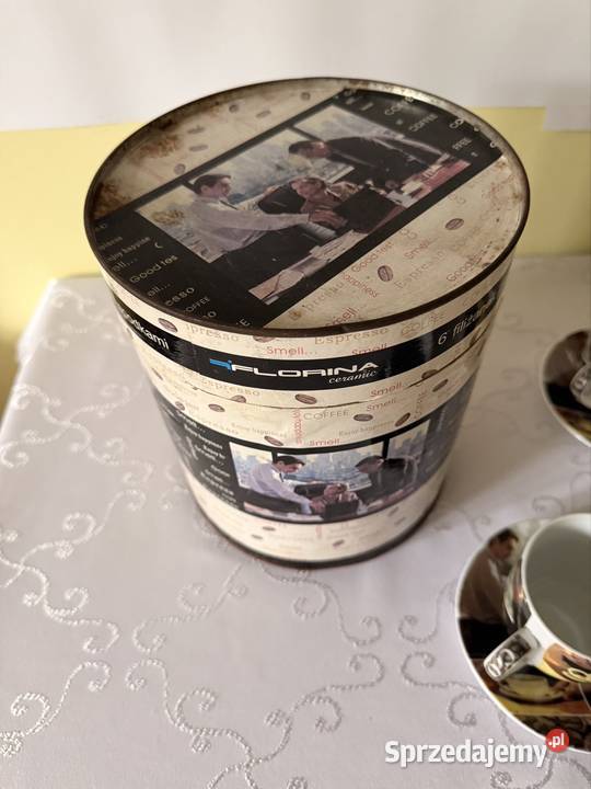Zestaw Filiżanek do Espresso 6 Florina Ceramic Czerwionka-Leszczyny sprzedam