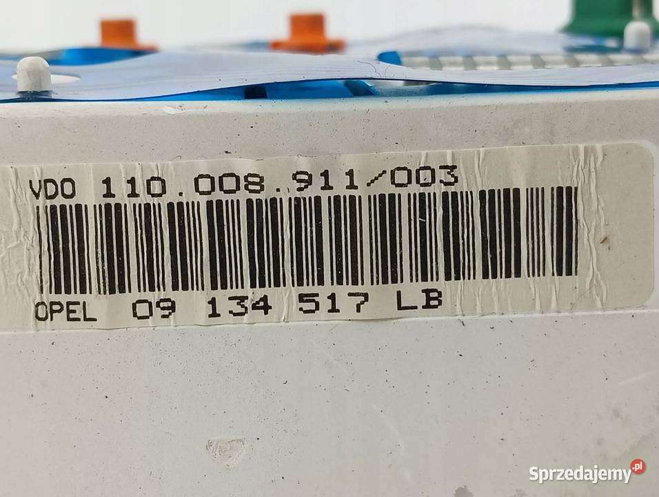 LICZNIK 09134517LB 18 B Opel Vectra II 19952002