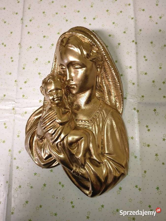 Matka Boska płaskorzeźba