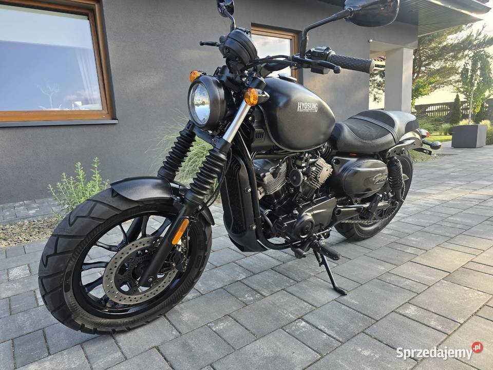 Hyosung GV300 S Bobber ABS 2022 1 Właściciel 10097km łódzkie Sieradz