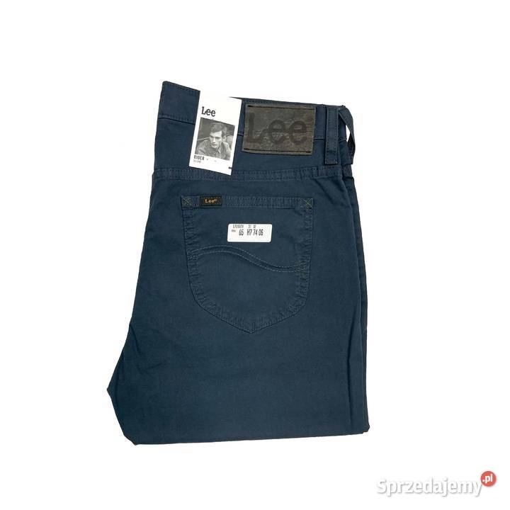 Spodnie męskie Lee Rider Slim Navy W31 L32 Lee sprzedam