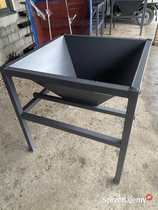 Kosz zasypowy Bufor przyjęciowy do big bag 2m3 Magazynowanie