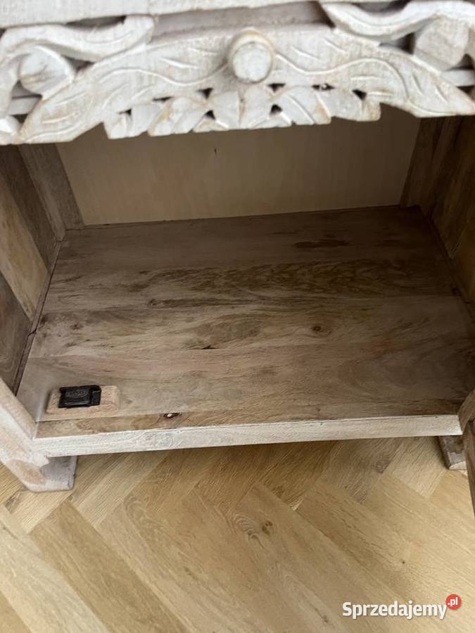 Szafka z drewna mango odbiór osobisty Warszawa