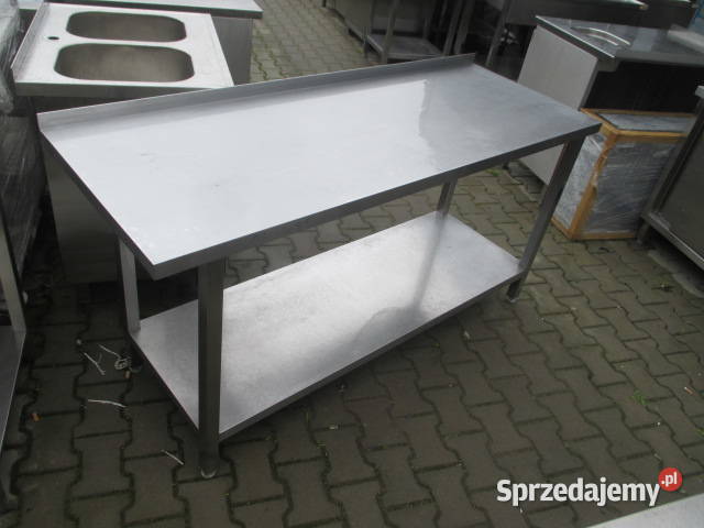 Stół Gastronomiczny Przyścienny Z Półką 1666085 Gastronomia wielkopolskie Ostrów Wielkopolski