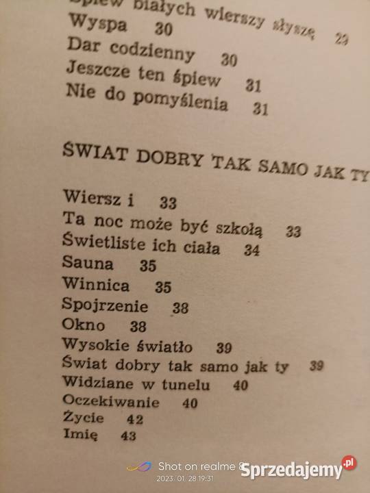 Sobkowiak Bezsenność unikat Księgarnia Praga mazowieckie Warszawa