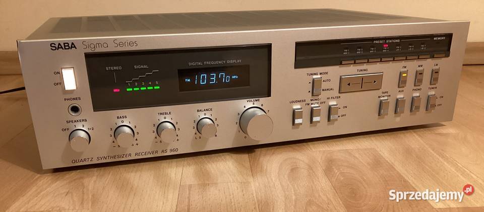 Wzmacniacz Amplituner SABA Sigma Series RS 960