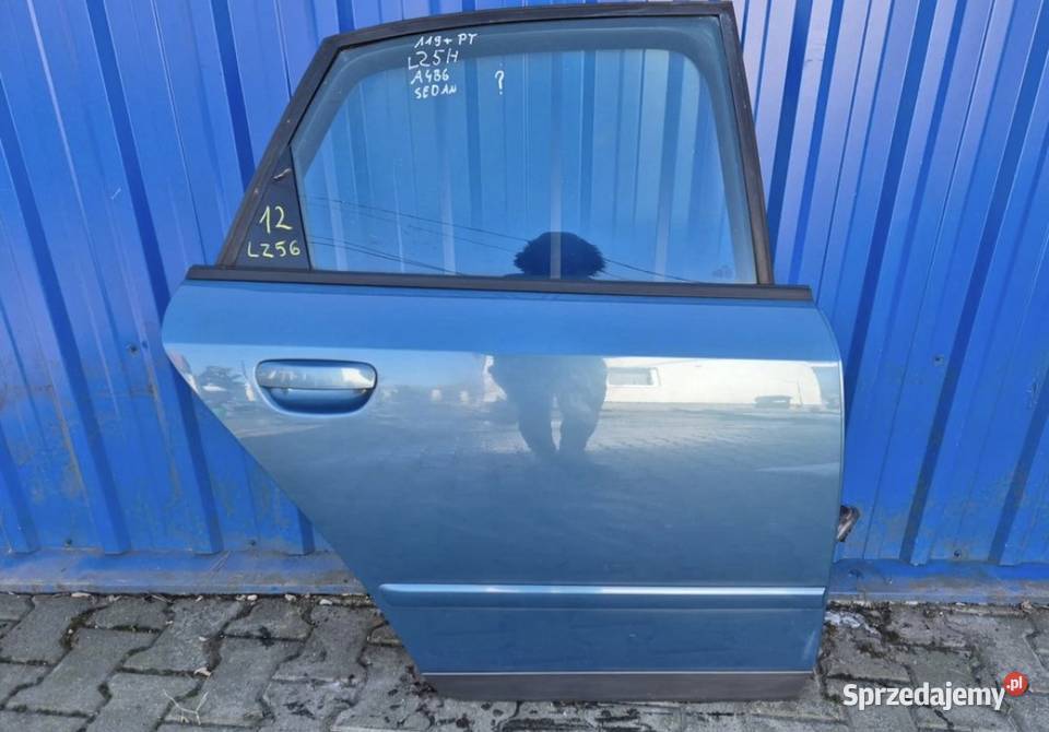 12 DRZWI TYŁ PRAWY TYLNE PRAWE AUDI A4 B6 SEDAN Części samochodowe świętokrzyskie Działoszyce