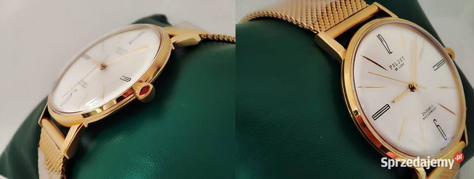 Zegarek Poljot De Luxe Piękny Garniturowiec Unisex dolnośląskie Prochowice
