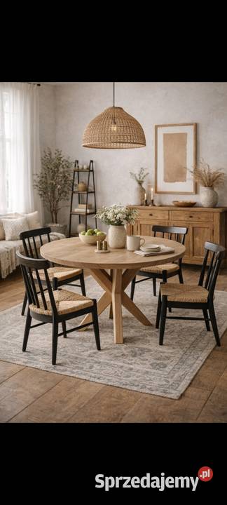 Stół okrągły dolnośląskie Postolice