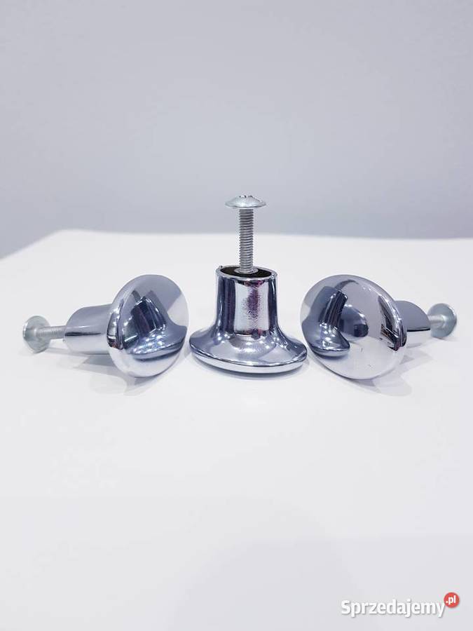 Zestaw ozdobnych klamek uchwytów do komody Dąbrowa Górnicza