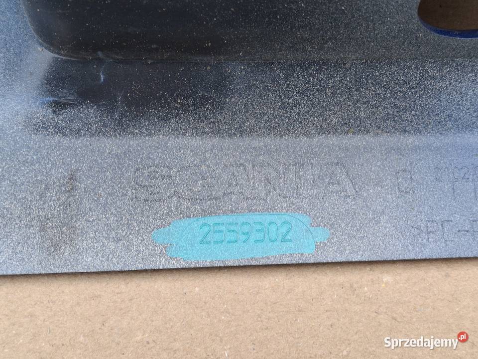 SCANIA R S STOPNICA PRAWA WNĘKA OBUDOWA STOPNIA Bieleń