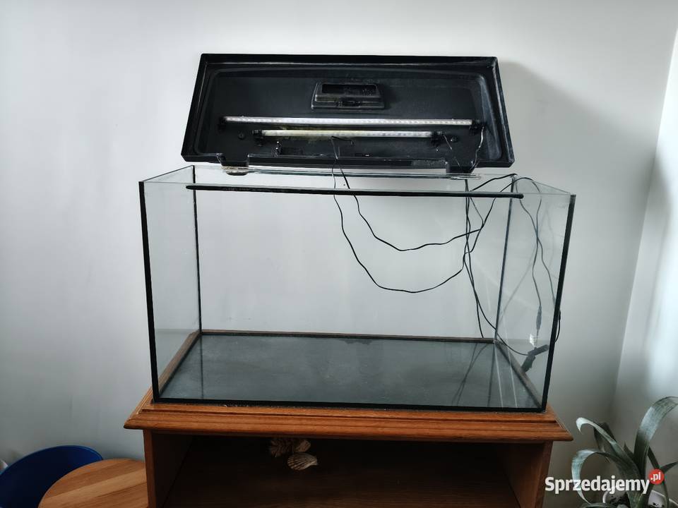 Akwarium 125 litrów z pełnym wyposażeniem Mieleszyn sprzedam