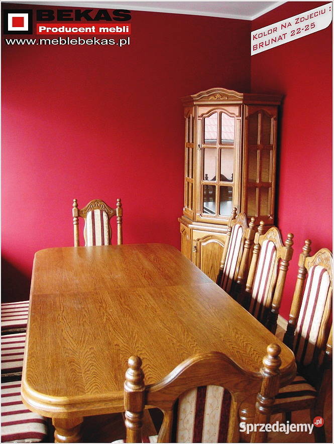 Komplet Komoda 120 dwie witrynki Narożnikowe 199cm