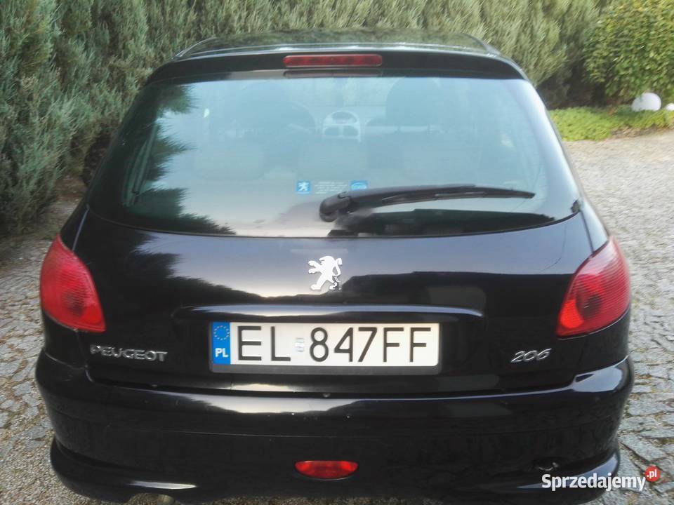 Peugeot 206 14 Generation Czarna Perła Hatchback 206 Grodzisko
