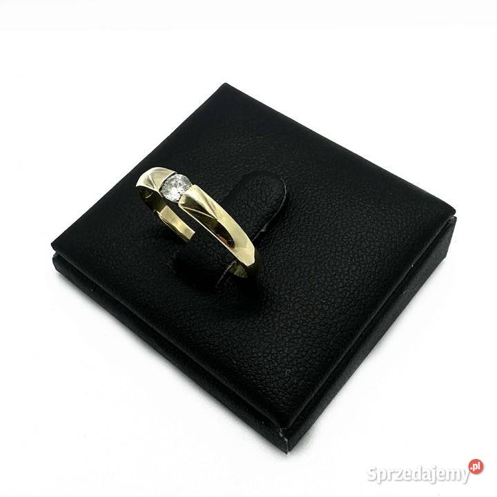 Złoty Pierścionek Próby 333 157g Rozmiar 16 Elbląg