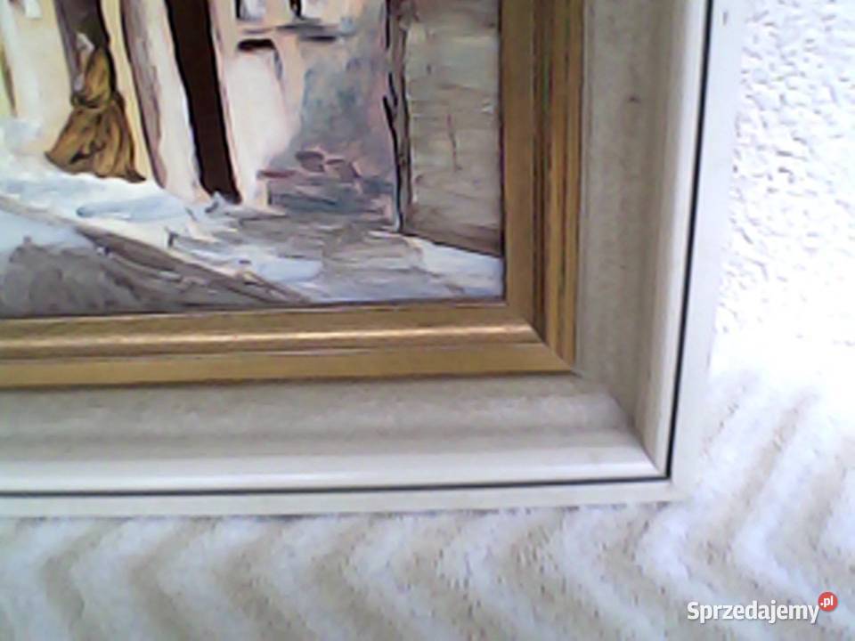 Obraz olejny na płycie Brama Klingentor w Warszawa