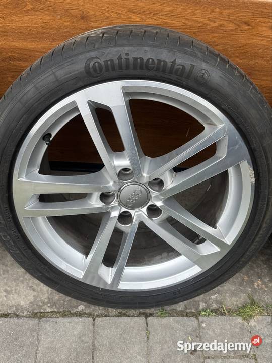 Alufelgi oryginał Audi 18 opony letnie 24540R18 Samochodowe Wiązownica Duża