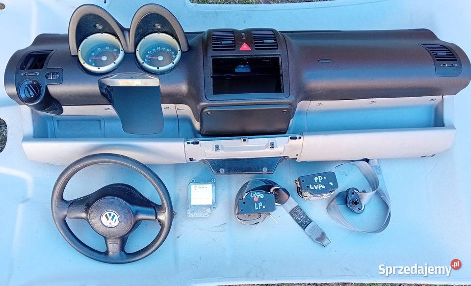 Deska konsola Air bag pasy komplet VW Lupo polo Rok produkcji 2004