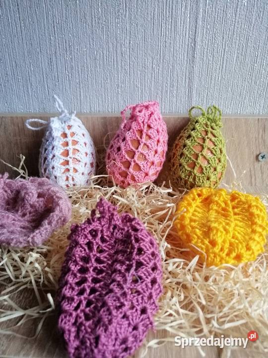 Kolorowe osłonki na jajka pisanki Dekoracje Wielkanoc Katowice