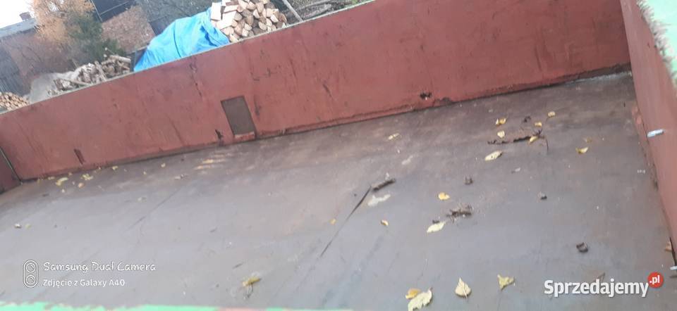 Przyczepa ciężarowa rolnicza wywrotka Autosan