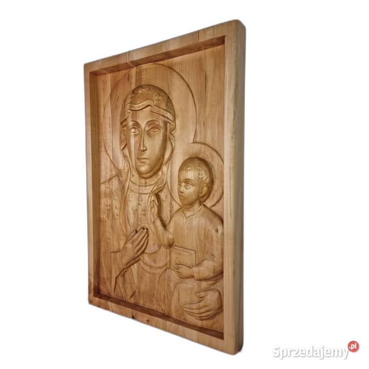 Matka Boska Częstochowska z Dzieciątkiem zachodniopomorskie Malechowo