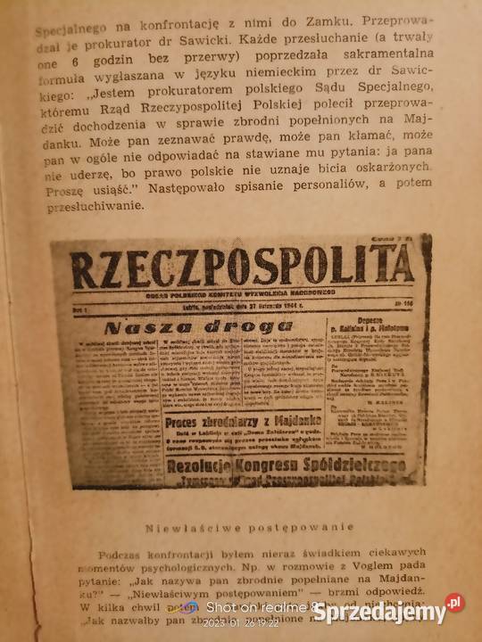 Pole śmierci książki Staisławski Lubelskie sprzedam