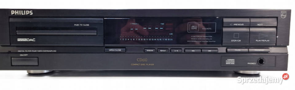 Philips CD 610 player odtwarzacz CD610 Międzychód