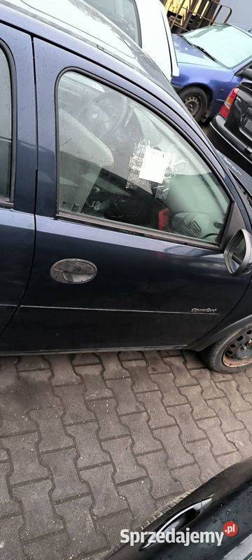 DRZWI PRAWE PRZÓD OPEL CORSA Z36U Lipno