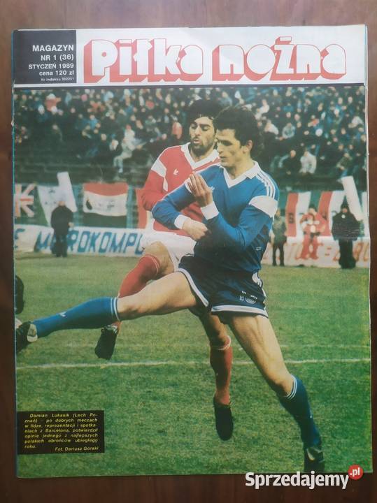 Piłka Nożna Magazyn rocznik 1989 kompletny Łódź