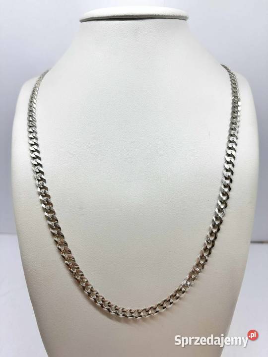 Srebrny łańcuszek pr 925 1414g Długość 55 srebro Łańcuszki Łańcuszki Elbląg