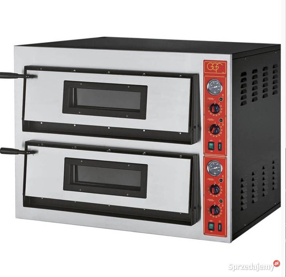 Piec do pizzy dwukomorowy 2x4 pizza 32 Stalgast Tarłów