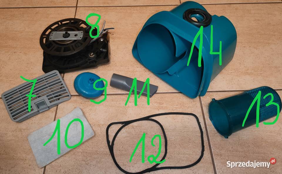 Zelmer TINY ZVC235SK 650 W CZĘŚCI Części i Akcesoria Bielsko-Biała